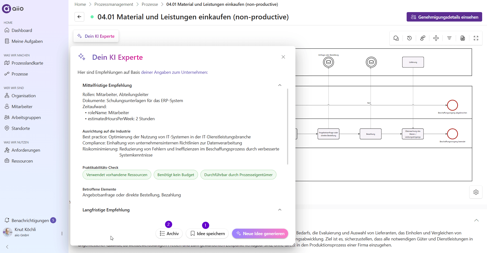 Optimize Processes | aiio Documentation