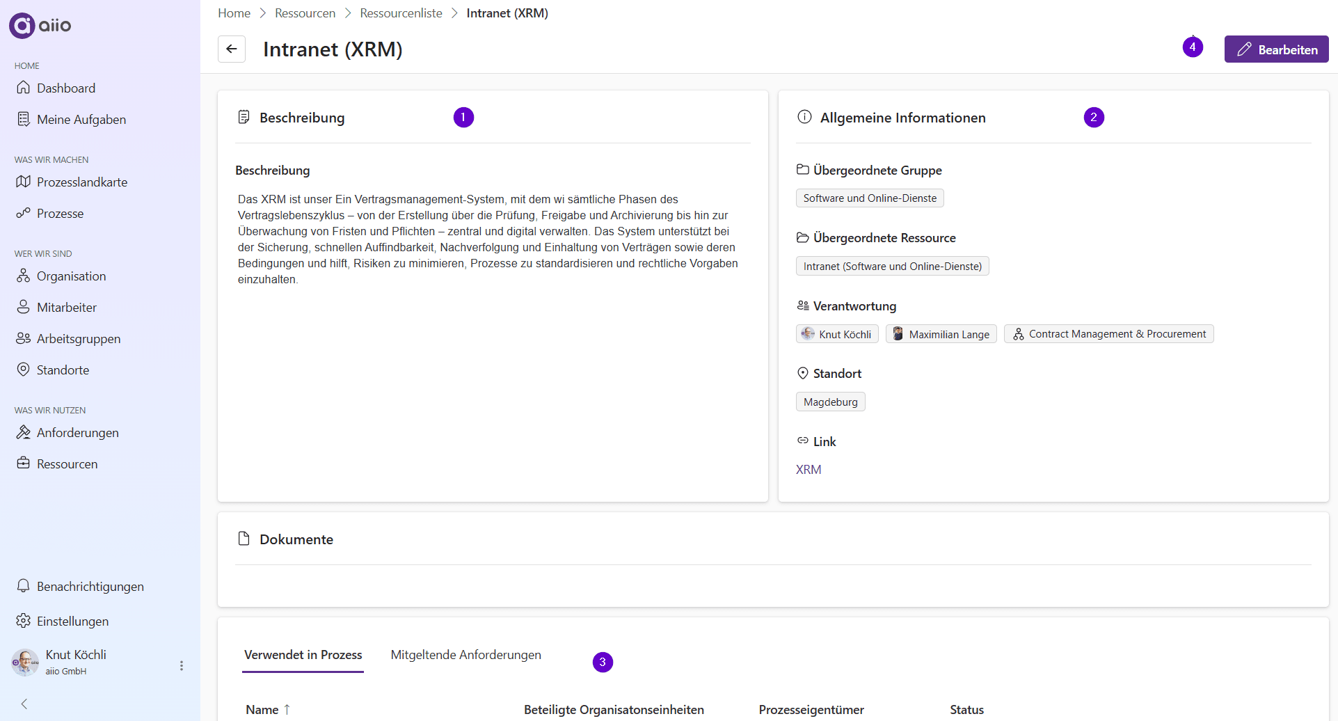 Ressourcengruppen und Ressourcen | aiio Documentation